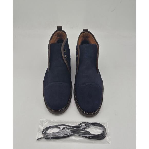 Marc Joseph New York Chukka Boots Men’s Size 41 Navy Brown Suede Leather main image 6